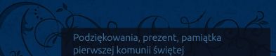 prezent na komunię